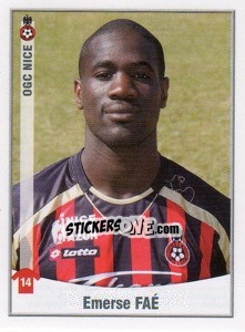 Sticker Fae - FOOT 2010-2011 n. 355 - Panini