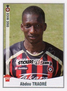 Figurina Abdou Traore - FOOT 2010-2011 - Panini