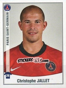 Figurina Christophe Jallet - FOOT 2010-2011 - Panini