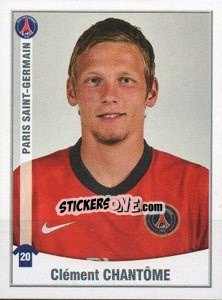 Sticker Clément Chantôme - FOOT 2010-2011 n. 379 - Panini