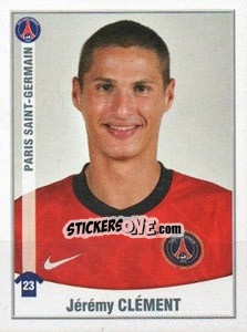 Sticker Jérémy Clement - FOOT 2010-2011 n. 380 - Panini