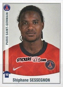 Sticker Stephane Sessegnon - FOOT 2010-2011 n. 384 - Panini