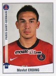 Cromo Mevlüt Erding - FOOT 2010-2011 - Panini