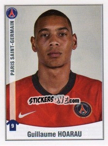 Figurina Guillaume Hoarau - FOOT 2010-2011 n. 387 - Panini