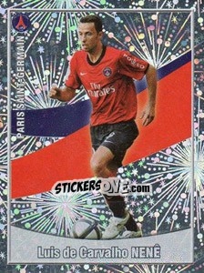 Sticker Luis de Carvalho Nene (Top joueur) - FOOT 2010-2011 n. 390 - Panini
