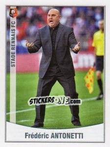 Sticker Antonetti(Entraineur) - FOOT 2010-2011 n. 394 - Panini