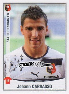 Figurina Carasso - FOOT 2010-2011 - Panini