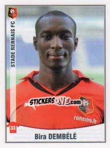 Figurina Bira Dembele - FOOT 2010-2011 - Panini