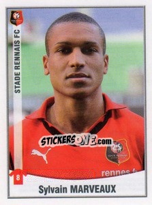 Sticker Sylvain Marveaux - FOOT 2010-2011 n. 409 - Panini