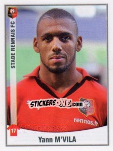 Sticker Yann M'Vila - FOOT 2010-2011 n. 410 - Panini