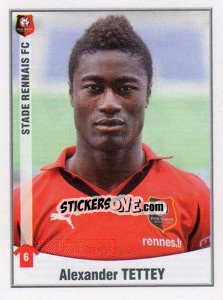 Sticker Tettey - FOOT 2010-2011 n. 411 - Panini