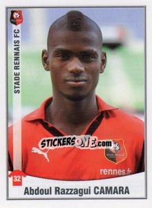 Figurina Abdoul Camara - FOOT 2010-2011 n. 413 - Panini