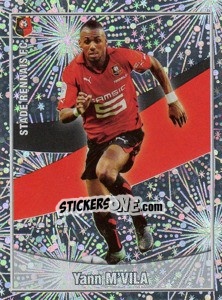 Sticker Yann M'Vila (Top joueur) - FOOT 2010-2011 n. 416 - Panini