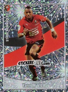 Sticker Yann M'Vila (Top joueur) - FOOT 2010-2011 - Panini