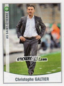 Sticker Christophe Galtier (Entraineur) - FOOT 2010-2011 n. 420 - Panini