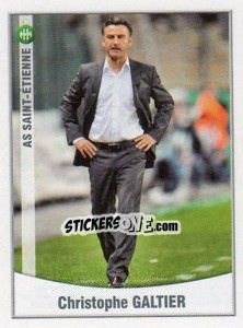 Cromo Christophe Galtier (Entraineur) - FOOT 2010-2011 - Panini