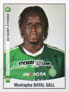 Cromo Bayal Sall - FOOT 2010-2011 n. 425 - Panini