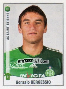 Cromo Bergessio - FOOT 2010-2011 - Panini