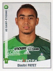 Sticker Dimitri Payet - FOOT 2010-2011 n. 439 - Panini