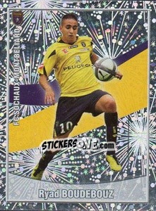 Sticker Ryad Boudebouz(Top joueur) - FOOT 2010-2011 n. 447 - Panini