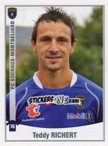 Sticker Richert - FOOT 2010-2011 n. 449 - Panini