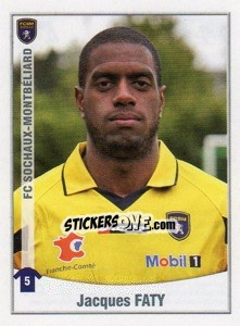 Sticker Faty - FOOT 2010-2011 n. 453 - Panini