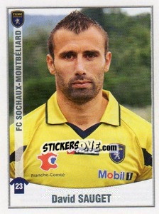 Sticker Sauget - FOOT 2010-2011 n. 457 - Panini
