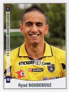 Sticker Ryad Boudebouz - FOOT 2010-2011 n. 459 - Panini