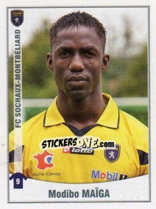 Figurina Modibo Maiga - FOOT 2010-2011 - Panini