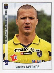 Sticker Sverkos - FOOT 2010-2011 - Panini