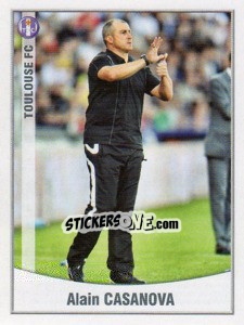 Sticker Casanova(Entraineur) - FOOT 2010-2011 n. 472 - Panini