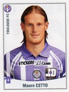 Figurina Cetto - FOOT 2010-2011 - Panini