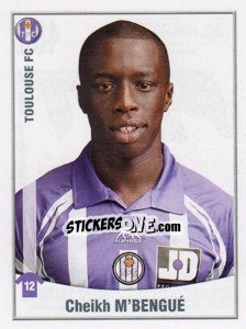 Sticker M'Bengue - FOOT 2010-2011 n. 480 - Panini