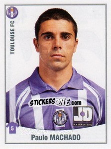 Sticker Paulo Machado - FOOT 2010-2011 n. 485 - Panini