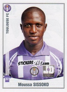 Sticker Moussa Sissoko - FOOT 2010-2011 n. 488 - Panini