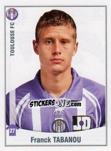 Sticker Tabanou - FOOT 2010-2011 - Panini