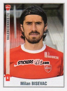 Sticker Milan Bisevac - FOOT 2010-2011 - Panini