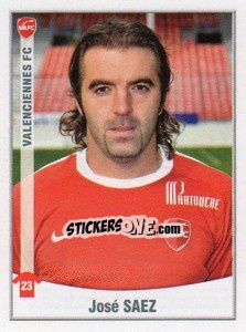 Sticker Jose Saez - FOOT 2010-2011 n. 514 - Panini