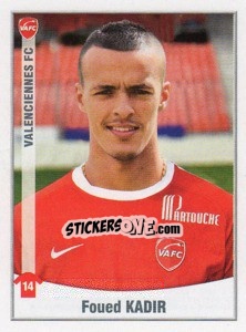 Sticker Kadir - FOOT 2010-2011 - Panini