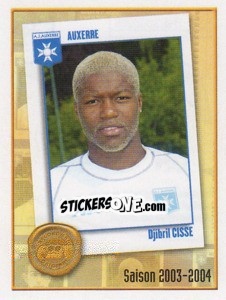 Cromo Djibril Cisse(Saison 2003-04) - FOOT 2010-2011 - Panini