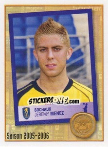 Sticker Jeremy Menez(Saison 2005-06) - FOOT 2010-2011 - Panini