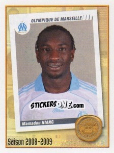 Sticker Mamadou Niang(Saison 2008-09) - FOOT 2010-2011 n. 526 - Panini
