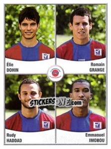 Sticker Dohin / grange / haddad / imorou - FOOT 2010-2011 n. 557 - Panini
