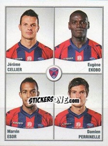 Figurina Cellier / Ekobo / Esor / Perrinelle - FOOT 2010-2011 n. 563 - Panini