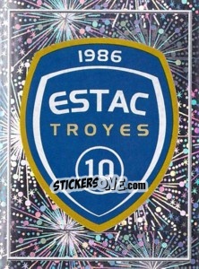 Sticker Ecussion - FOOT 2010-2011 n. 657 - Panini