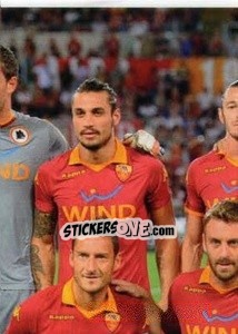 Sticker Formazione 2012/13 (puzzle 3) - AS Roma 2012-2013 n. 9 - Erredi Galata Edizioni