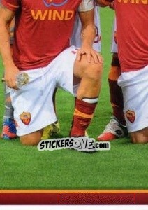 Figurina Formazione 2012/13 (puzzle 4) - AS Roma 2012-2013 - Erredi Galata Edizioni