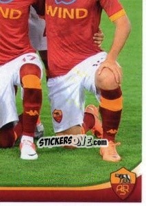 Sticker Formazione 2012/13 (puzzle 8) - AS Roma 2012-2013 n. 14 - Erredi Galata Edizioni
