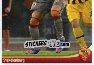 Sticker Maarten Stekelenburg (puzzle 2) - AS Roma 2012-2013 n. 23 - Erredi Galata Edizioni