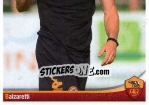 Sticker Federico Balzaretti (puzzle 2) - AS Roma 2012-2013 - Erredi Galata Edizioni